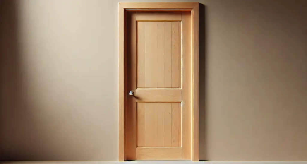 Come costruire una porta in legno economica